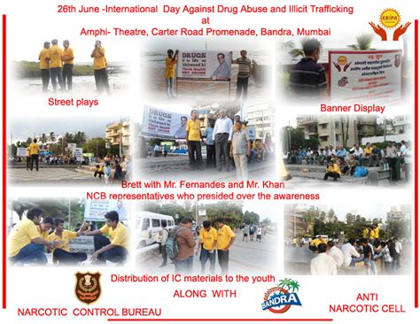 The main target this 12 months is to curb the unfold of misinformation on the subject and to encourage the trade of information associated to medication. KRIPA FOUNDATION, INDIA: International Day Against Drug ...