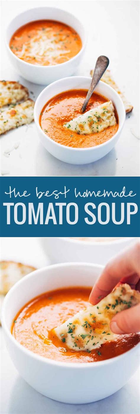 Simple Homemade Tomato Soup Recipe Recipes Tomato Soup Homemade