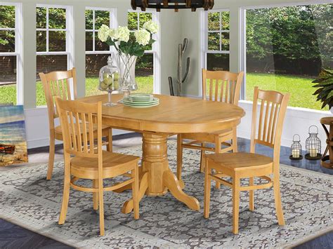 Buy East West Furniture Avon 5 Piece Room Set Includes An Oval Kitchen