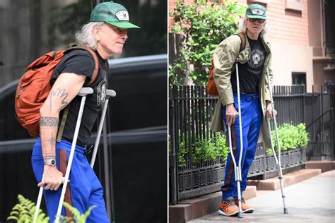 Daniel Day Lewis Seen On Crutches 6 Years After Retiring From Acting