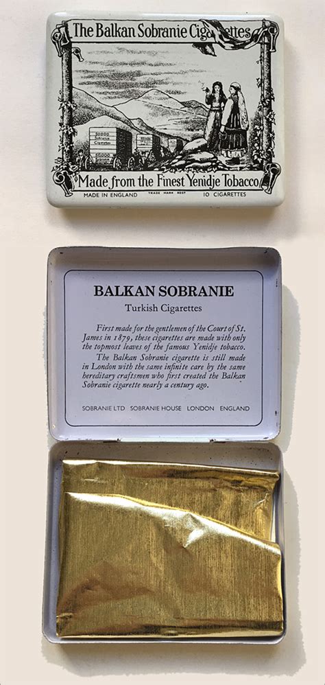 Balkan Sobranie Cigarettes — Kurt Von Meier