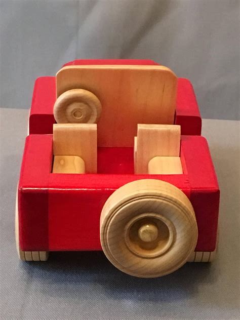 Wooden Toy Jeep | Wooden toys, Wooden toy cars, Wooden childrens toys