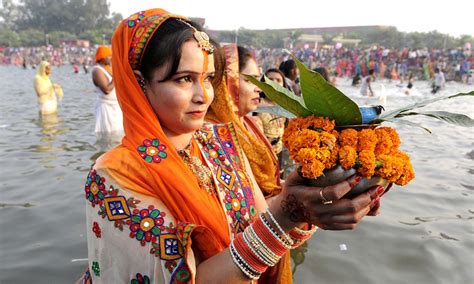 Hindus Celebrate Chhath Puja Across India Global Times
