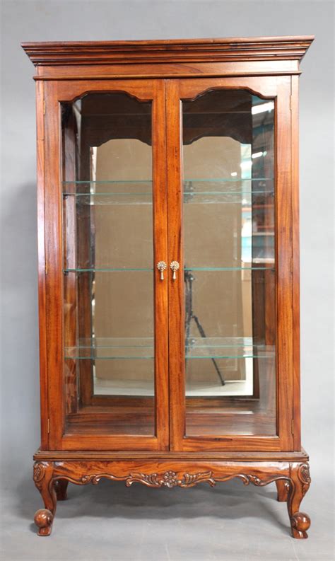 Maybe you would like to learn more about one of these? Solid Mahogany Wood Single Door Glass Display Cabinet ...