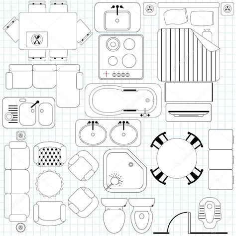 Dining Room Floor Plan Symbols Tutor Suhu