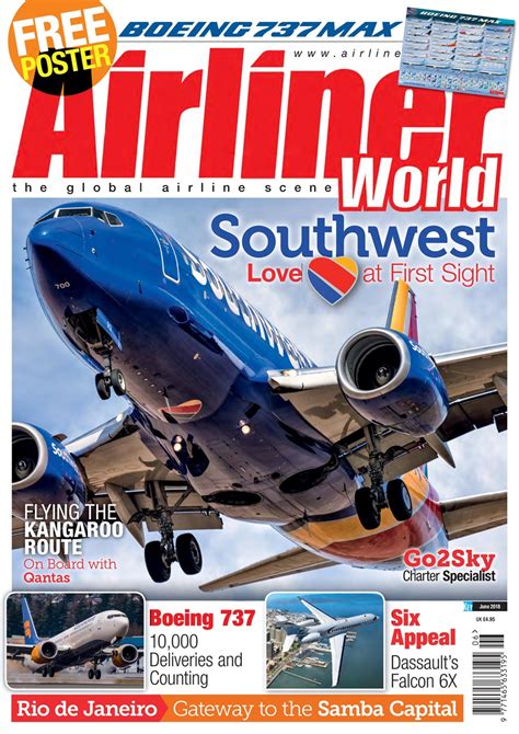 Airliner World Magazine June 2018 Subscriptions Pocketmags
