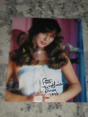 Playboy Playmate Patti Mcguire Signed X Photo Pmoy Autograph H Ebay