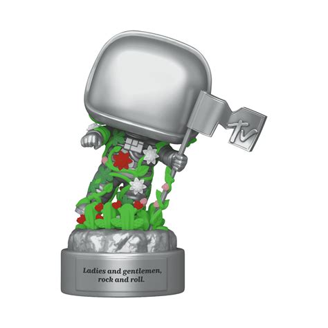 Buy Pop Mtv Moon Person With Flowers At Funko
