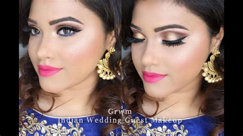 Remember to have some trials before the wedding date just to ensure there is no room for trial and error on the wedding day. GRWM | Wedding Guest Makeup Look| Bangladeshi Indian ...