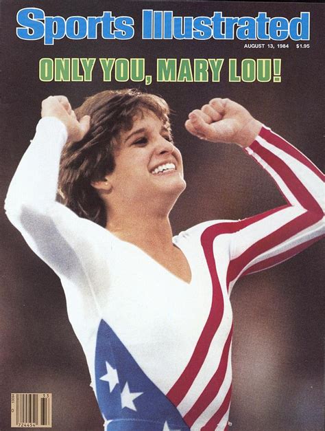 Usa Mary Lou Retton 1984 Summer Olympics Sports Illustrated Cover Photograph By Sports
