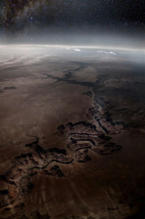 The Grand Canyon Seen From Space Wonders Of The World National