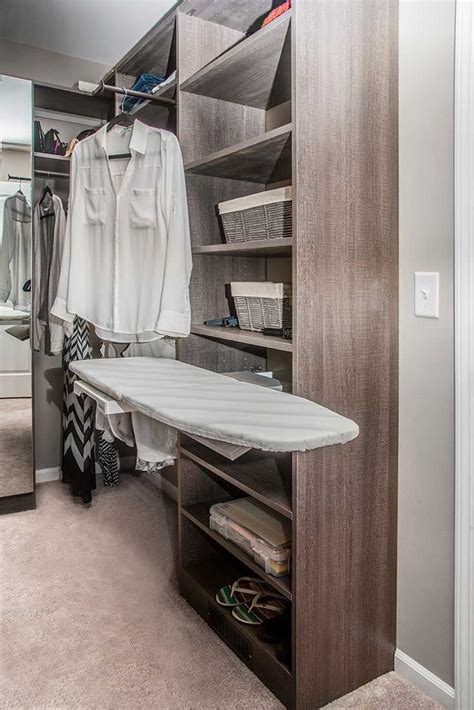 Closets With Built In Ironing Boards Master Closet Build A Closet