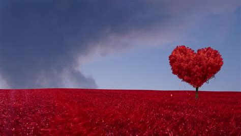 Tree Of Love Red Heart 스톡 동영상 비디오100 로열티프리 30628684 Shutterstock