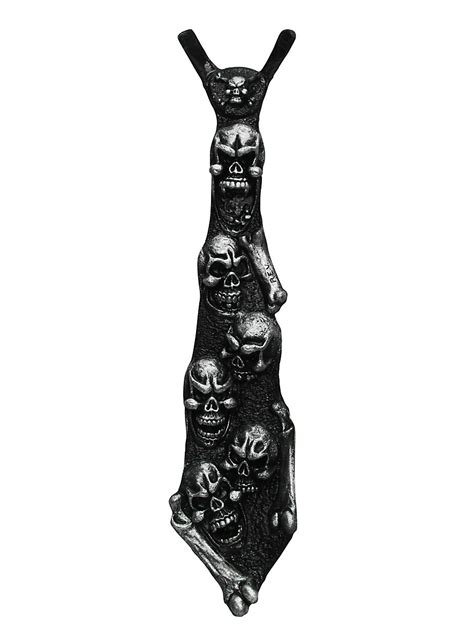 Skeleton Tie Made Of Latex