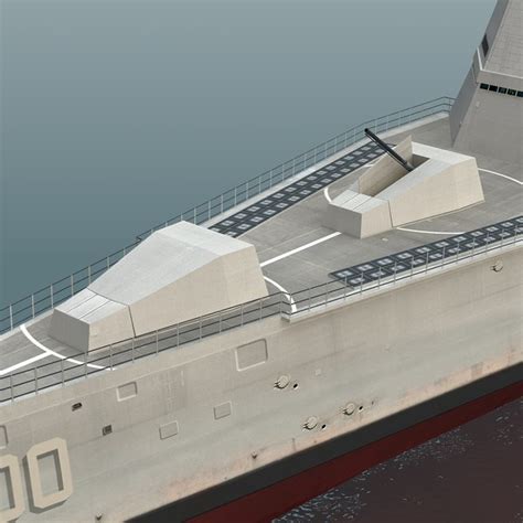 Uss Zumwalt Ddg 1000 Destroyers 3d Model