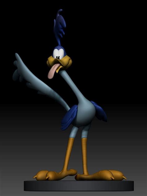 Roadrunner Looney Tunes Bird 3d Model 3d Printable Cgtrader