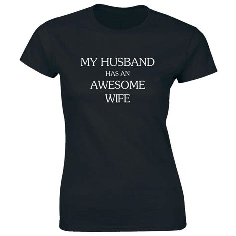 💰koupit online my husband has an awesome wife funny womens — nejlepší cena a doručení zdarma