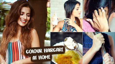 Ever wish of having shiny, smooth, silky hair? 6 Hair Care Tips For COLOURED Hair At Home For Silky ...