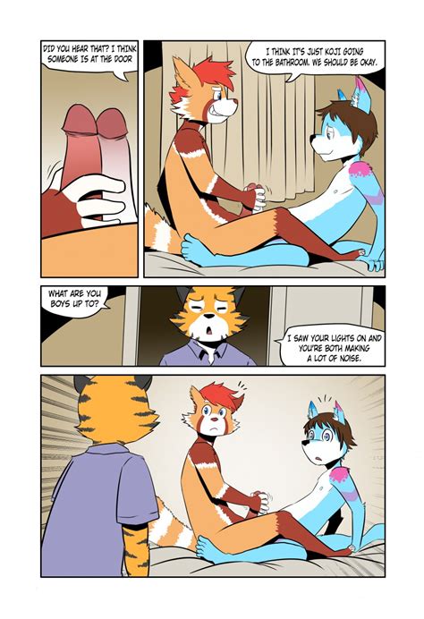Rule 34 Anthro Canine Caught Comic Feline Fox Frottage Kojiyoung Male