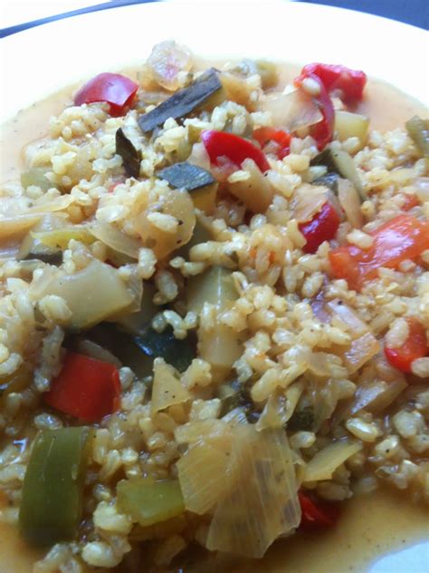 Rincón light: ARROZ INTEGRAL CON VERDURAS