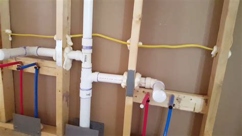 Once it does, it's hard to get the kinks out. Plumbing (How To) how to plumb a bathroom - YouTube