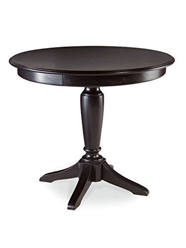 American Drew Camden Black 5 Piece Round Pedestal Dining Room Set