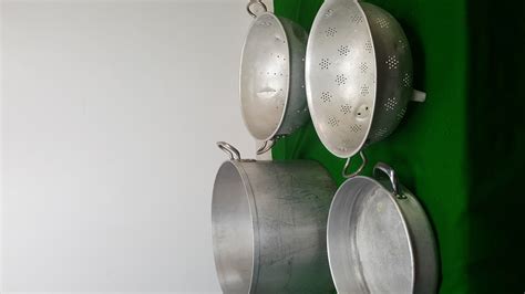 Start your new career right now! Job lot of Kitchen Catering Equipment 2 Large Sieves, 1 ...