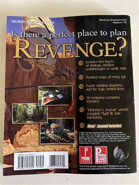 Myst Iii Exile Prima S Official Strategy Guide Ebay