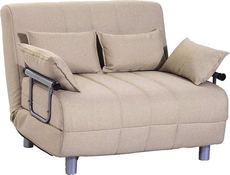 Homcom 3 In 1 Convertible Chair Sofa Bed Lounger Folding Bed With
