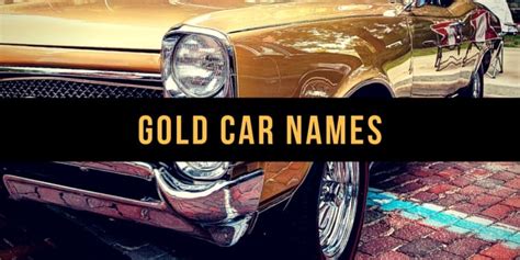 800 Good Car Names Based On Color Style Personality And More