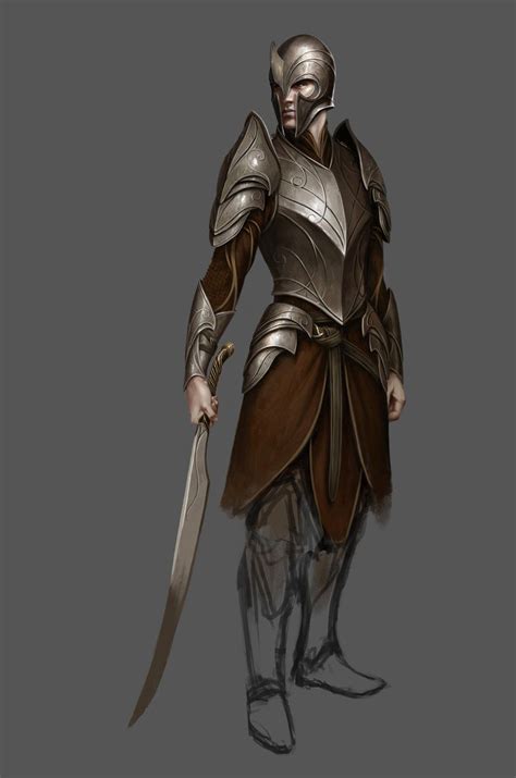 Elficka Półpłyta The Hobbit Elf Warrior Elf Armor