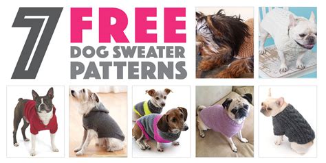 Aran patterns are easier to knit than you may think.simple construction, easy fit. Seven Free Dog Sweater Patterns - The Broke Dog