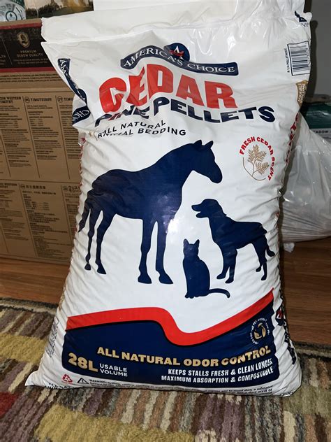 Tractor Supply recently changed their pine pelletized bedding (horse