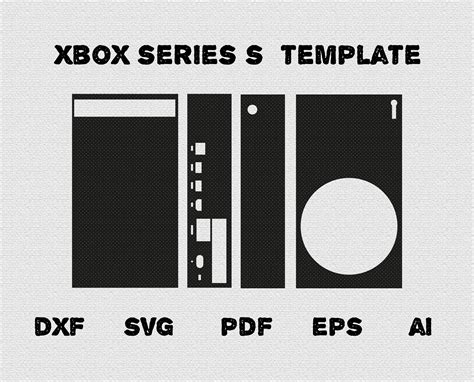 Xbox Series X 2020 Skin Template Vector Ubicaciondepersonascdmxgobmx