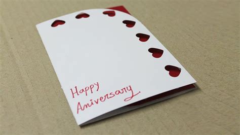 Handmade gifts for mom and dad. How to make anniversary card for mom and dad - YouTube