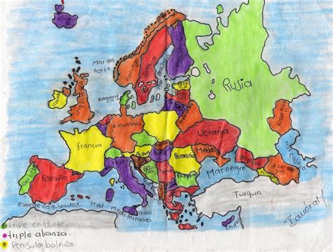 Mapa De Europa Con Division Politica Mapa De Europa Images