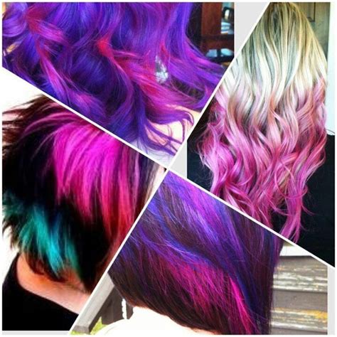 Colored Hair I Am Beautiful Hair And Nails Color Me Fashion Beauty