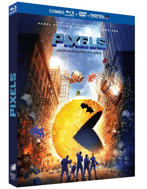 Avis Blu Ray Pixels De Chris Columbus Avec Adam Sandler Michelle