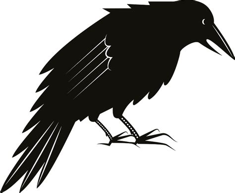 Black Crow Clipart Free Download Transparent Png Creazilla