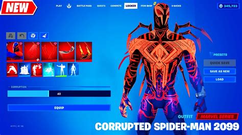 Spider Man 2099 Fortnite Vs Miles Morales Antihero Corrupted Style