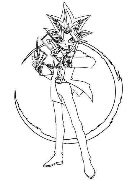 Yu Gi Oh Yumi Yugi Coloring Page Yugi Muto Coloring Page Yugi Porn Porn Sex Picture