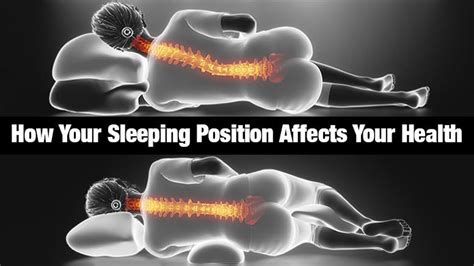 4 common sleeping positions and how they affect your health youtube