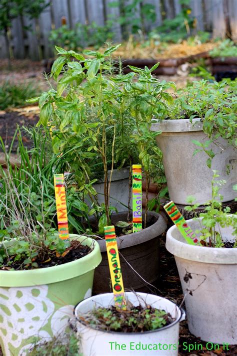 The Educators Spin On It Creating An Edible Sensory Garden For Children With Herbs