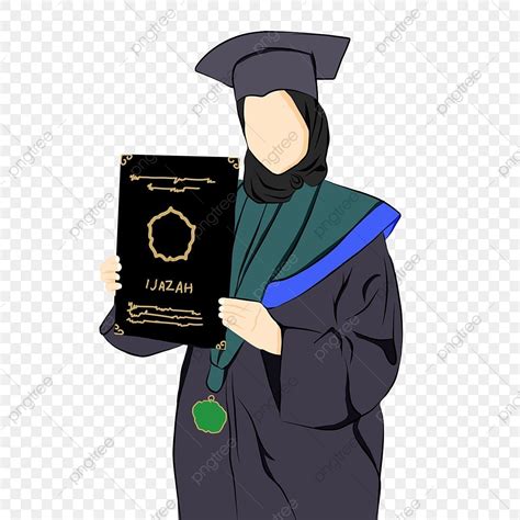 Muslimah Clipart Png Images Muslimah Wisuda Wisuda Graduate