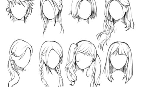 How To Draw Hair Anime Girl Howto Techno Otosection