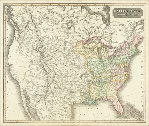 Map Of Usa In 1820 Map