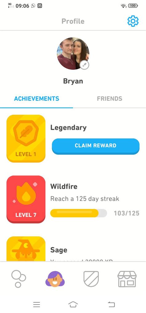 The goal in both the diamond. Finally made it to #1 in Diamond League! : duolingo