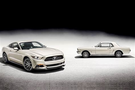 Ford Mustang 50 Year Limited Edition New York 2014 Auto Bild