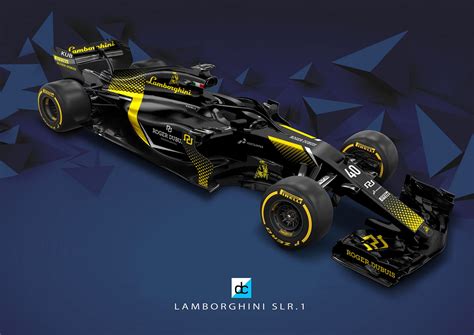 Lamborghini Racing F1 Team Concept Late Braking On Behance