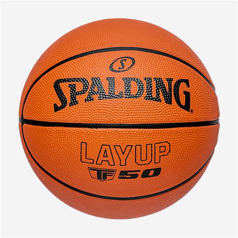 Ballon De Basketball Layup Tf 50 Sz5 Rubber Ba Orange Spalding Intersport